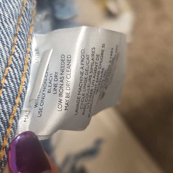 Free People Jean Jacket Light Wash - Picture 5 of 11